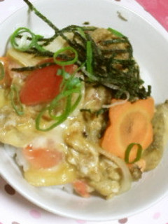 とろとろとーろん 焼きなす丼-レシピのメイン写真
