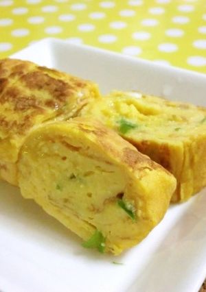 ダイエットこうや入り卵焼き-レシピのメイン写真