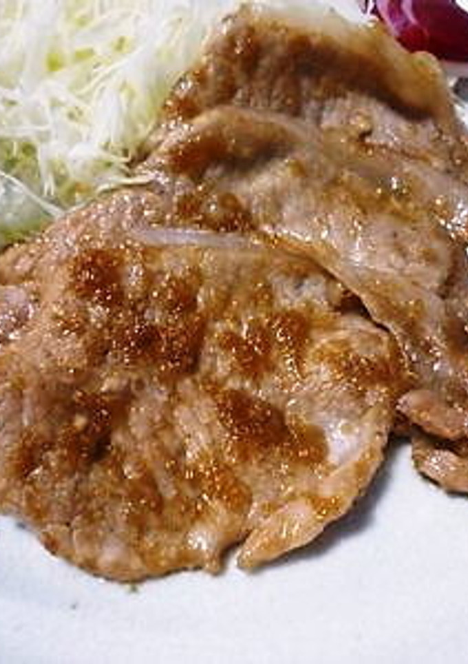 私のしょうが焼き**-レシピのメイン写真