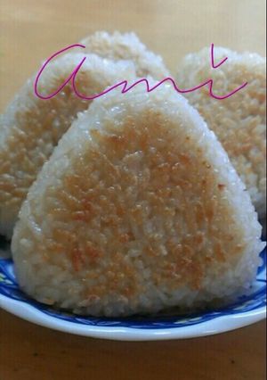 フライパンで簡単シンプル焼おにぎり-レシピのメイン写真