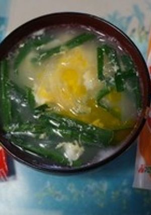 マロニーとニラのあったか汁-レシピのメイン写真