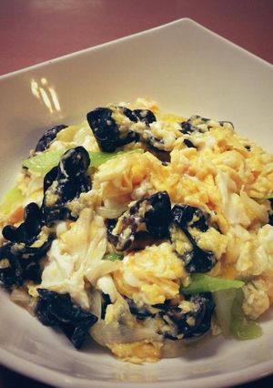 10分で完成！卵とキクラゲの中華炒め-レシピのメイン写真