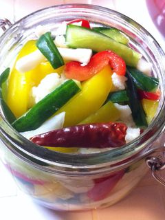 白ワインビネガーで野菜のピクルス-レシピのメイン写真