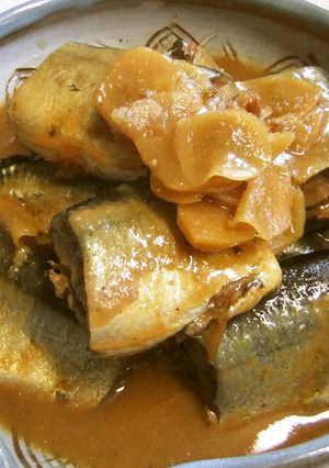 秋刀魚の味噌煮～骨まで食べられる～-レシピのメイン写真