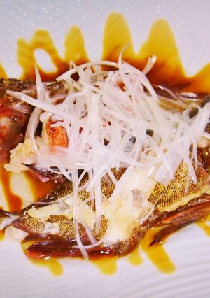 蒸魚（ツェンユイ）☆香りたつ焦がし葱風味-レシピのメイン写真