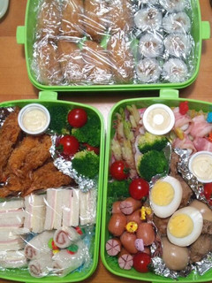 2012幼稚園運動会お弁当♪-レシピのメイン写真