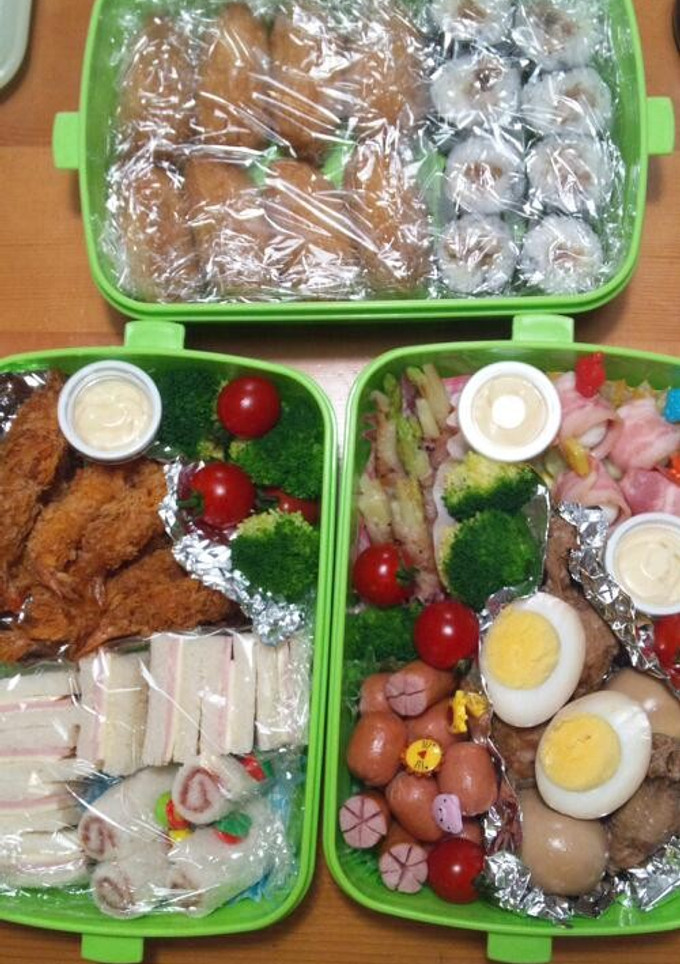 2012幼稚園運動会お弁当♪-レシピのメイン写真