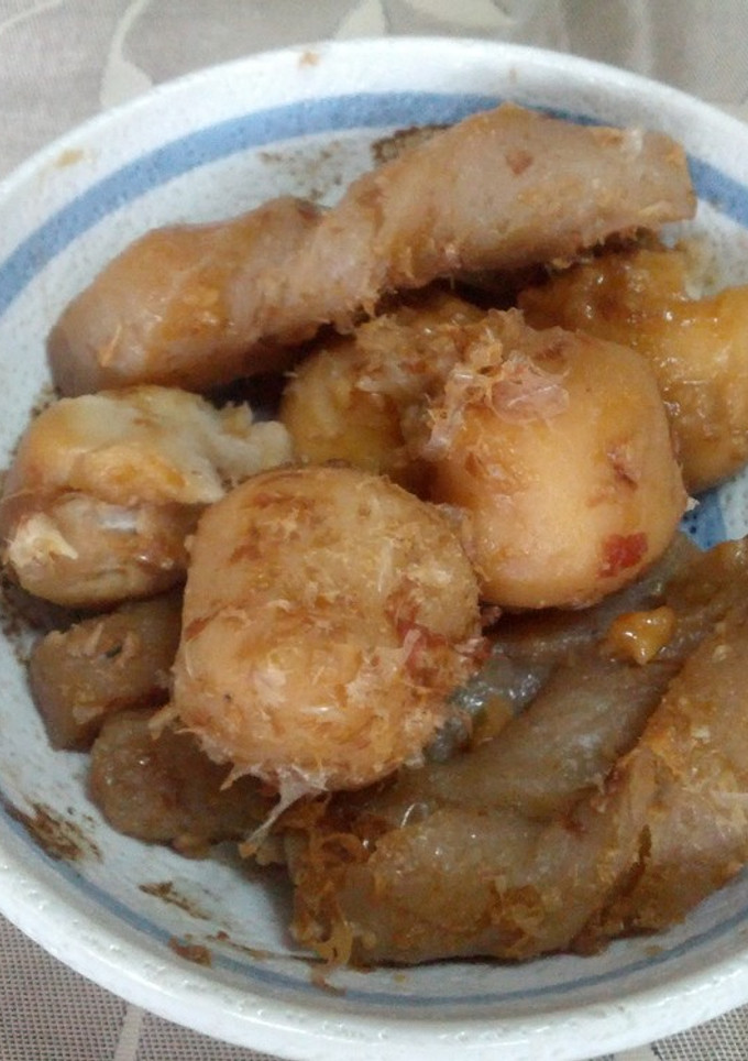 ふるさとの味★里芋とこんにゃくの土佐煮-レシピのメイン写真