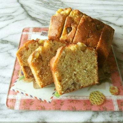 ともちゃん栗のパウンドケーキ 簡単！贅沢に！金時豆と栗のパウンドケーキ by テンテン