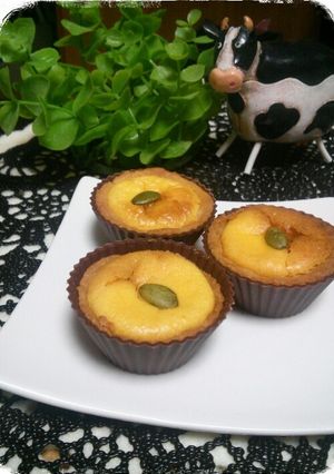 ☸パンプキンチーズタルト☸-レシピのメイン写真
