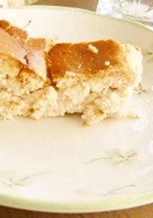きなこを加えた、和風チーズケーキ-レシピのメイン写真