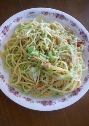 カニ身とキャベツのパスタ-レシピのメイン写真
