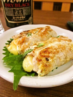 お手軽☆豚しゃぶ肉のチーズ巻き-レシピのメイン写真