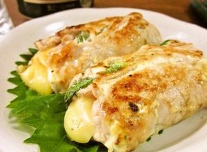 お手軽☆豚しゃぶ肉のチーズ巻き-レシピのメイン写真