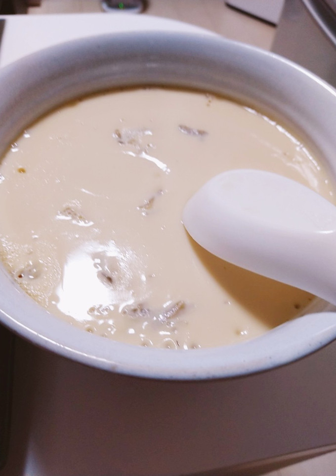 大きな舞茸の茶碗蒸し(どんぶり蒸し)☆-レシピのメイン写真