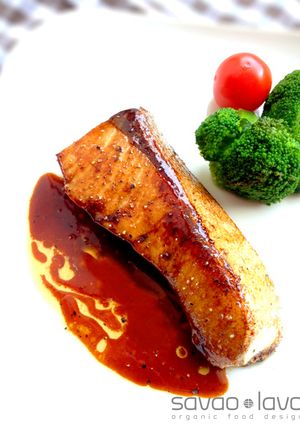 ブリの照り焼き 蜂蜜バター仕立て-レシピのメイン写真