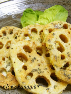 *ハーブの香り♪蓮根ピカタ*-レシピのメイン写真
