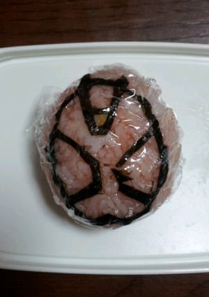 仮面ライダーウィザードのおにぎり-レシピのメイン写真