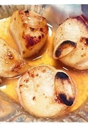 ホタテのガーリック醤油焼き-レシピのメイン写真