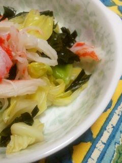 キャベツとカニかまのさっぱりサラダ-レシピのメイン写真