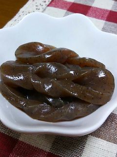こんにゃくの照り焼き煮(⌒‐⌒)-レシピのメイン写真