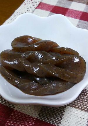 こんにゃくの照り焼き煮(⌒‐⌒)-レシピのメイン写真
