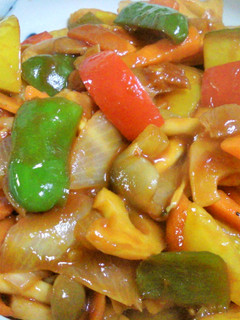 ケチャップとバルサミコの野菜炒め-レシピのメイン写真