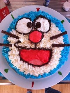ドラえもん☆ケーキ-レシピのメイン写真