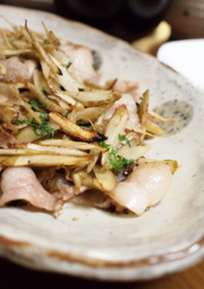豚肉と牛蒡のシソ炒め-レシピのメイン写真