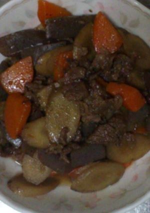 ゴボウの炒め煮-レシピのメイン写真