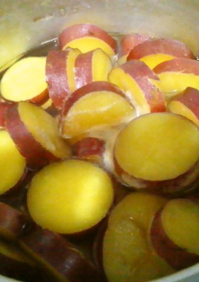 さつまいものはちみつ塩レモン煮-レシピのメイン写真