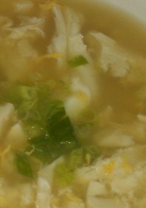 くずし豆腐の卵スープ-レシピのメイン写真