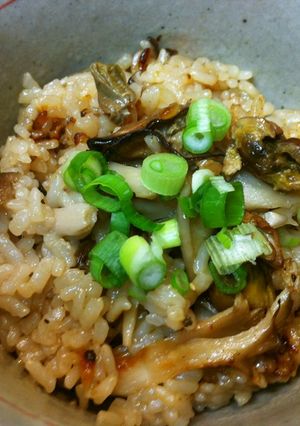 下処理いらずで簡単☆コクうま牡蠣ご飯-レシピのメイン写真