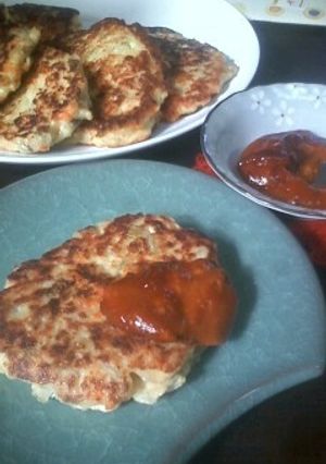 肉無しふわふわ豆腐ハンバーグ-レシピのメイン写真