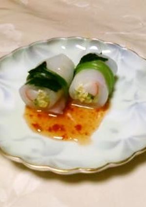 医食同源：生春巻き風オードブル１-レシピのメイン写真