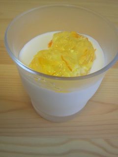 溶けて行く…水切りヨーグルトのデザート。-レシピのメイン写真