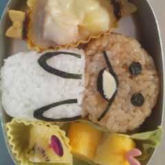 んふんふ♪キャラ弁☆なめこ弁当-レシピのメイン写真