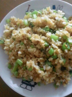 ガーリックと大根の葉の炒飯-レシピのメイン写真