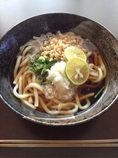 簡単本格♪あったかすだちうどん-レシピのメイン写真