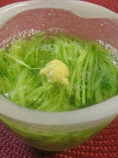 白だしでキュウリそうめん-レシピのメイン写真