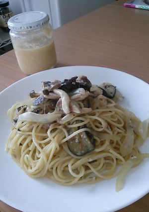 塩麹で和風パスタ-レシピのメイン写真