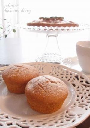 米粉のかぼちゃケーキ：アレルギー対応-レシピのメイン写真