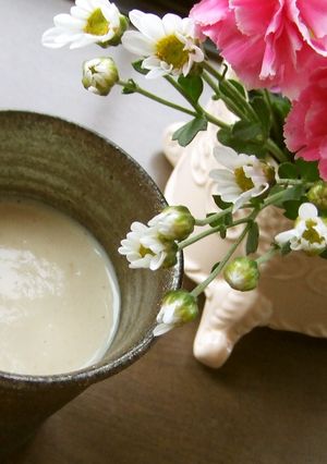 栗の豆乳ドリンク(^^♪-レシピのメイン写真