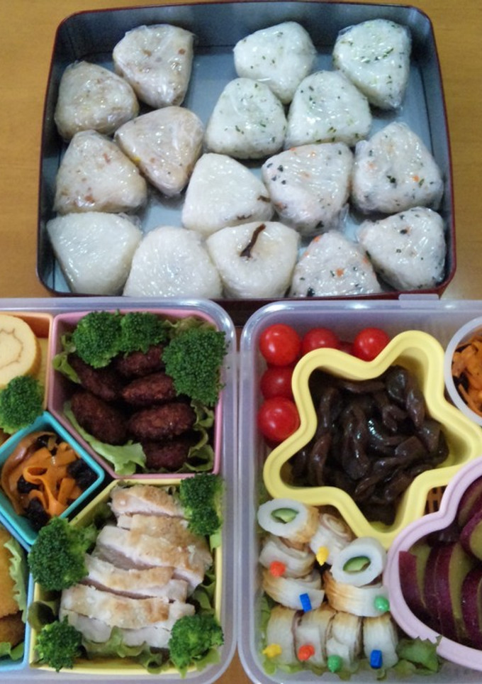 幼稚園の運動会弁当 2012-レシピのメイン写真