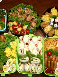 運動会のお弁当2012秋-レシピのメイン写真