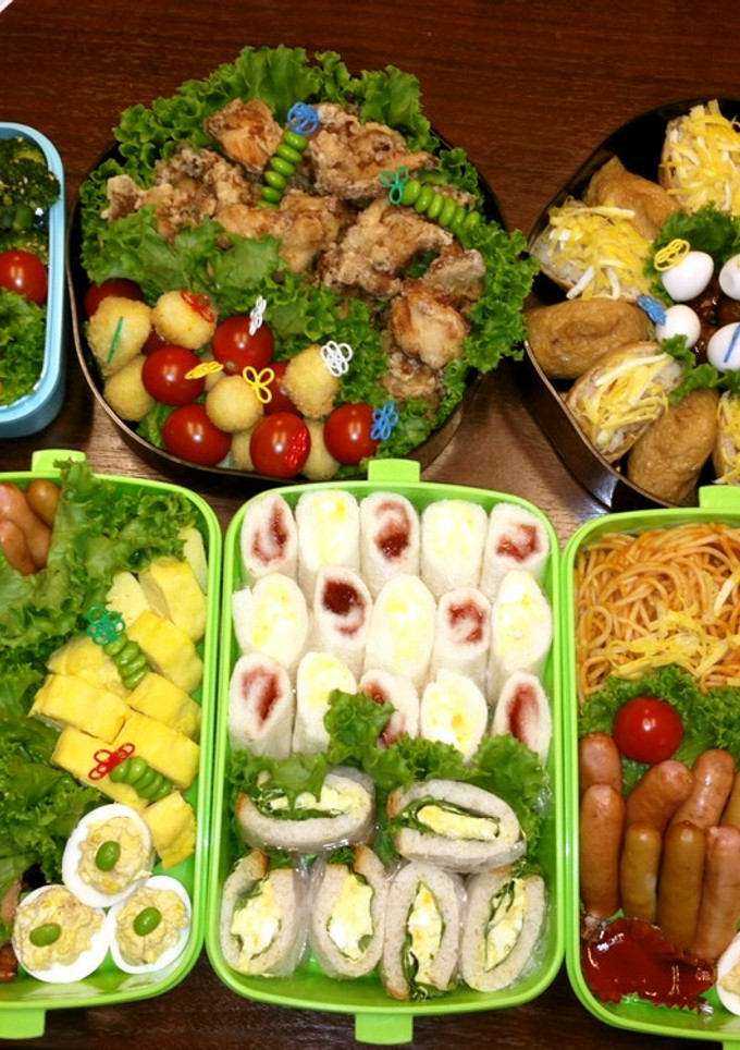 運動会のお弁当2012秋-レシピのメイン写真