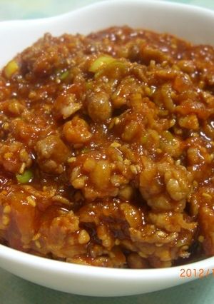 コチュジャン肉みそ～♪-レシピのメイン写真