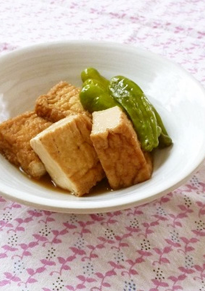 厚揚げとししとうの煮物-レシピのメイン写真
