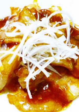 ５分で作れる！豚ばら薄切り肉で角煮の味。-レシピのメイン写真