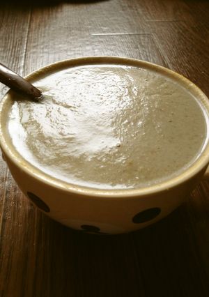 きのこ＆ごぼうの豆乳ポタージュ-レシピのメイン写真